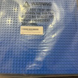 Baseplates for Legos 10”x10” Blue Pack Of 6 