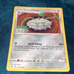 Ferrothorn Pokémon trading card