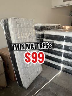 New twin mattress only $100