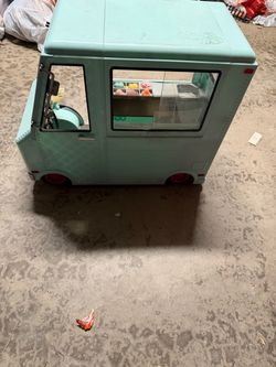 Kids Ice cream truck and scooters