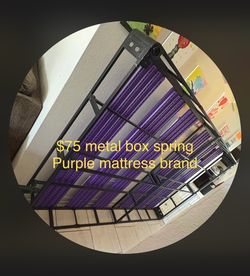 Purple mattress brand box spring