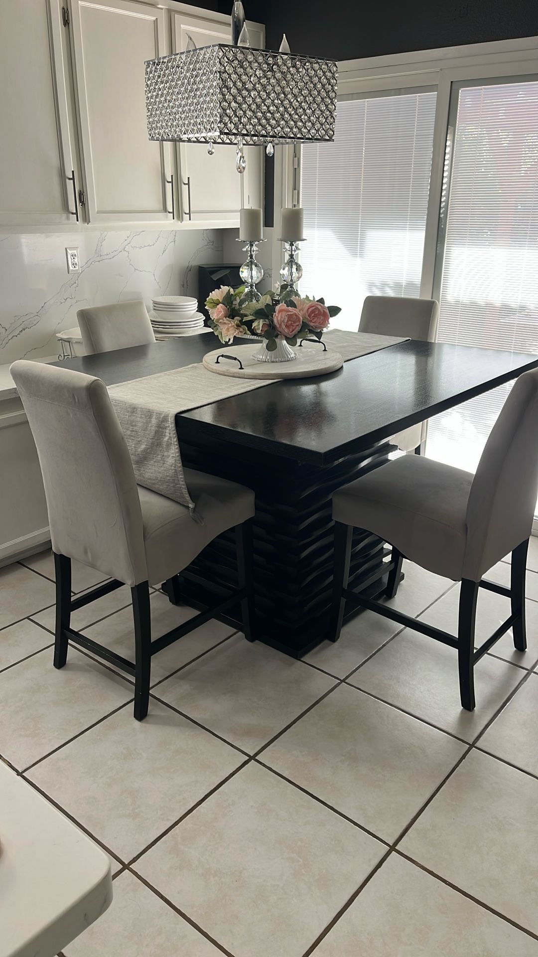 Dining Table With 4 Chairs