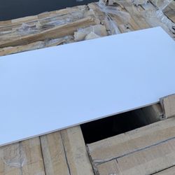 12x24 White Ceramic Wall Tile 512 SQ FT Available For Sale. CONTRACTORS WELCOME