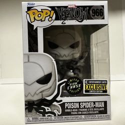 Funko Pop! Marvel - Venom Poison Spider-Man #966 Limited Glow Chase Edition ( Entertainment Earth Exclusive Limited Edition )