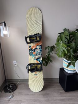 Snowboard, bag, BURTON bindings, 3 Goggles