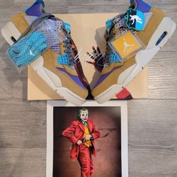 Jordan Retro 4 x Union 'Desert Moss'