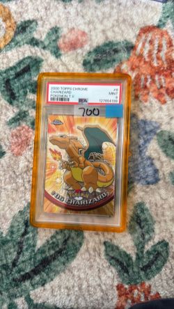 PSA 9 Charizard Topps chrome