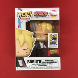 SDCC 2023 Funko Pop Boruto #1382 Convention Exclusive in Hand!