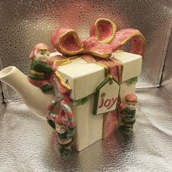 1997 Elves Teapot. Unique One Of A Kind. 