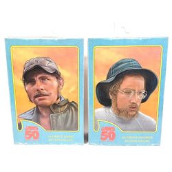 NEW 2025 Jaws 50th Anniversary Ultimate Matt Hooper & Quint 7" Action Figures (SET OF 2)
