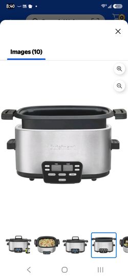Cuisinart Cook Central 3-in-1 Multicooker 4-Quart