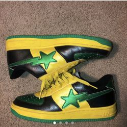 Jamaica Snakeskin Bape shoes