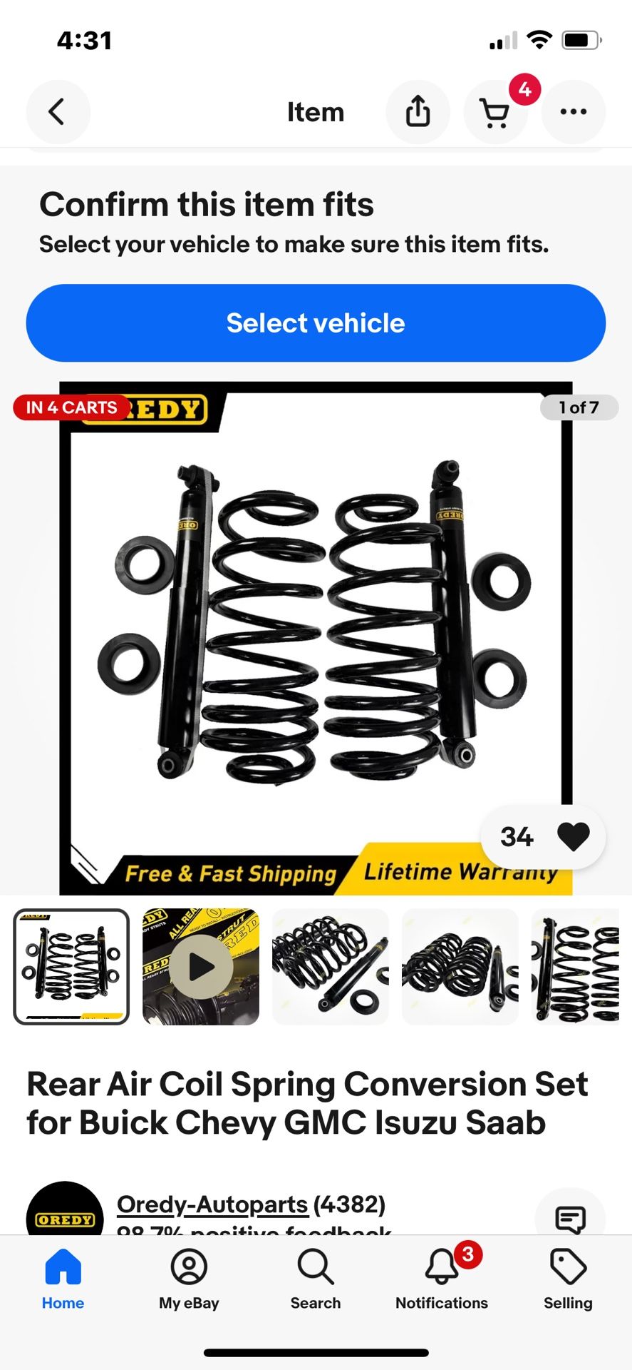 Suspension Conversion Kit