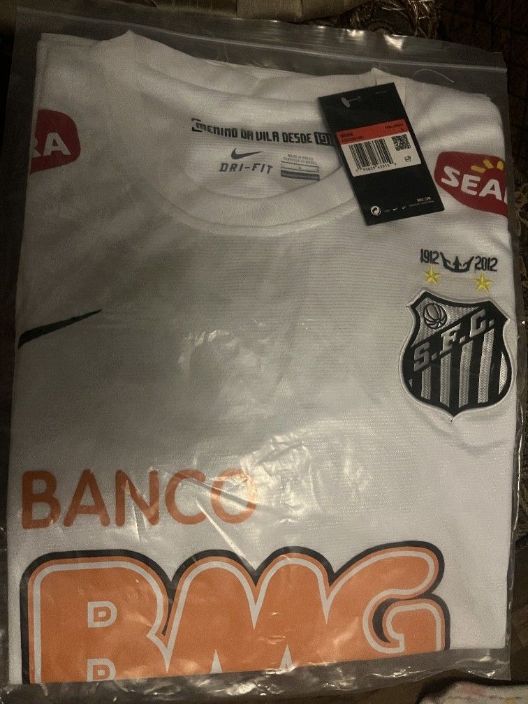 2011-2012 Santos Neymar Jr Large Jersey
