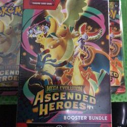 Ascended Hero’s Booster Bundle Pokémon Mega Evolutions Pika chi