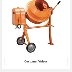 BRAND NEW CEMENT MIXER $250