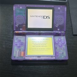 custom clear purple ds 