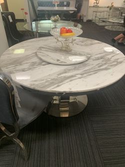 Genuine Marble Dining Table