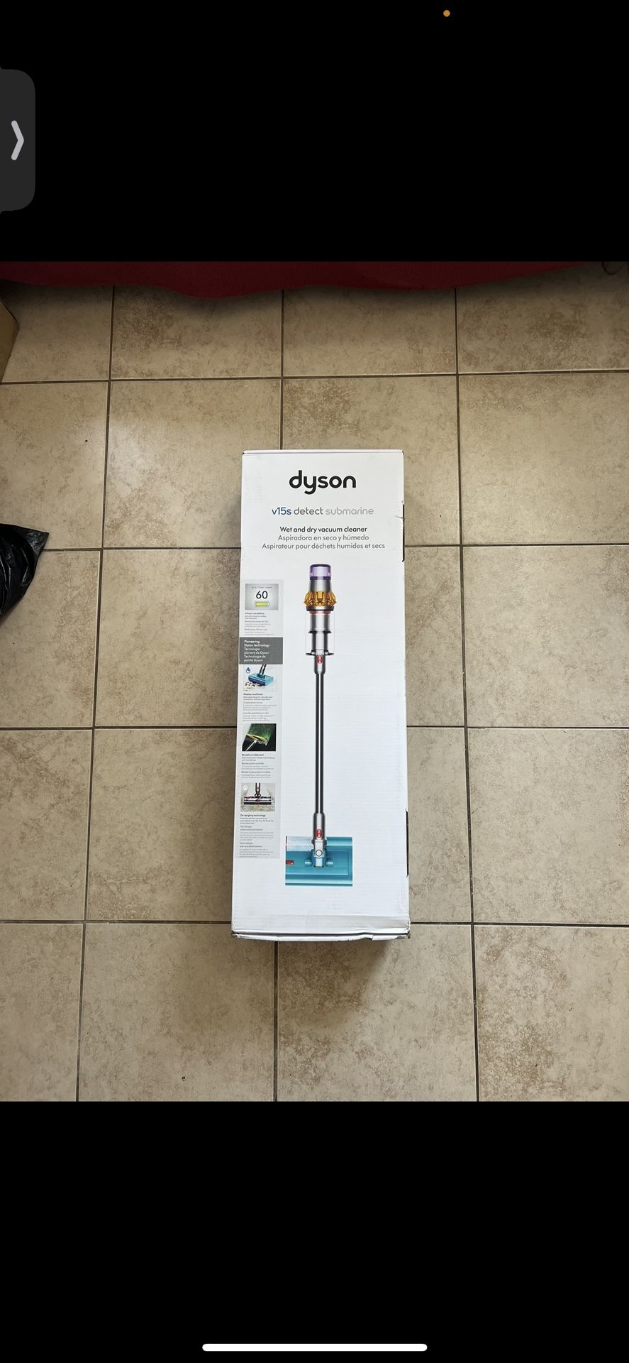Dyson V15s Detect Submarine Cordless Stick Vacuum