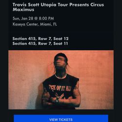 Travis Scott Utopia Tour