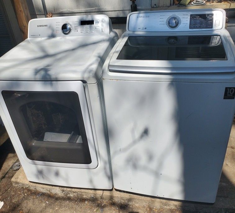 Samsung Washer And Dryer