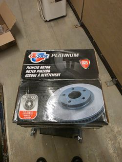 Dodge charger Rotors (painted)