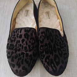 Size 7 BIRDIES black Animal Print