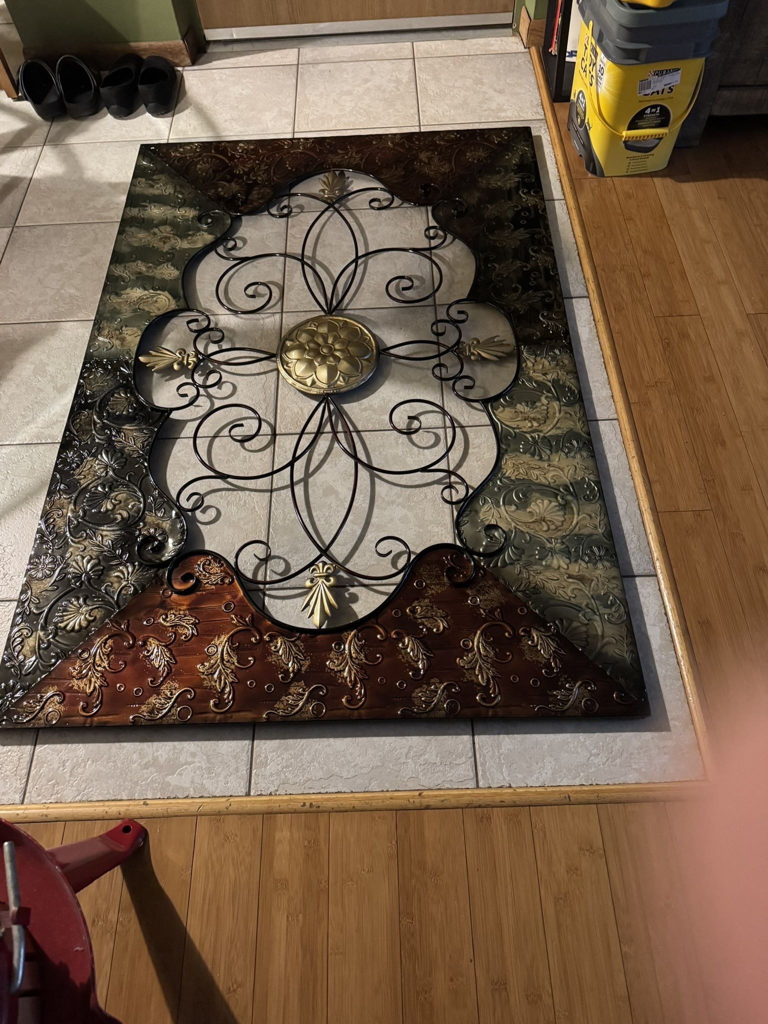 Metal Wall Decor Very Big New