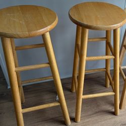 Vintage  29” inch H. two bars stool. $40 for both .