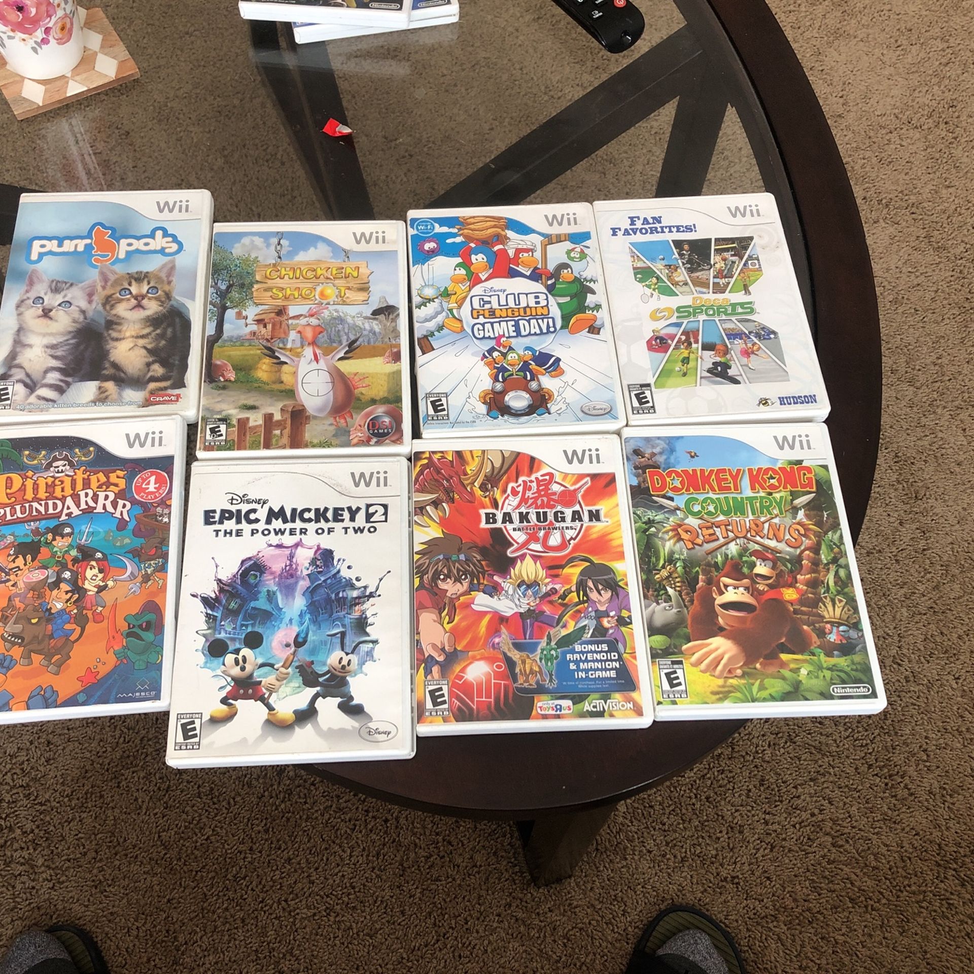 Wii games 2024 for sale