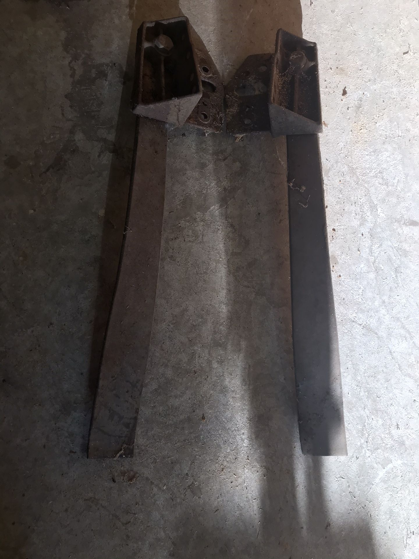 Factory 67-72 chev truck helper springs stock and rare