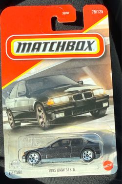 2026 Matchbox MB MBX 1995 BMW 318 Ti black compact 2door coupe vhtf