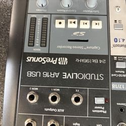 PreSonus StudioLive AR16c 16-Channel Hybrid Digital/Analog Performance Mixer