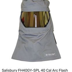 Salisbury FH40GY-SPL 40 Cal Arc Flash Protection Hood