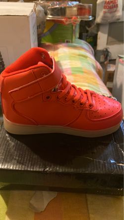 Brand new kids light up high tops with charger