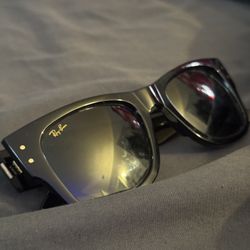 asap rocky  rayban mega wayfare