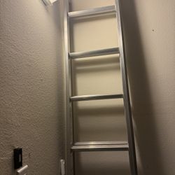20’ Aluminum Extension Ladder And 6’ A Frame Aluminum 
