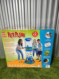Giant KerPlunk Game - 4.6ft tall- NEW w open box