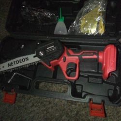 Netdeon Mini Hand Held Portable Chainsaw