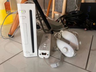 Nintendo Wii Console with Remote and Nunchuk