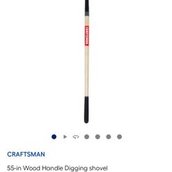 55-in Wood Handle Digging shovel
