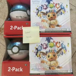 Pokemon Prismatic Evolutions Etb Moon Ball Poke Ball