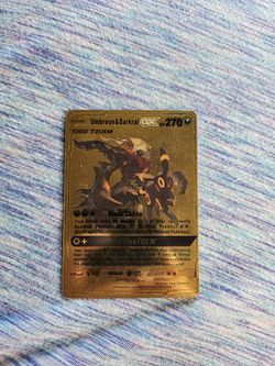 Umbreon & Darkrai Gold Card 