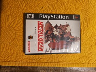 Metal gear solid for the playstation one