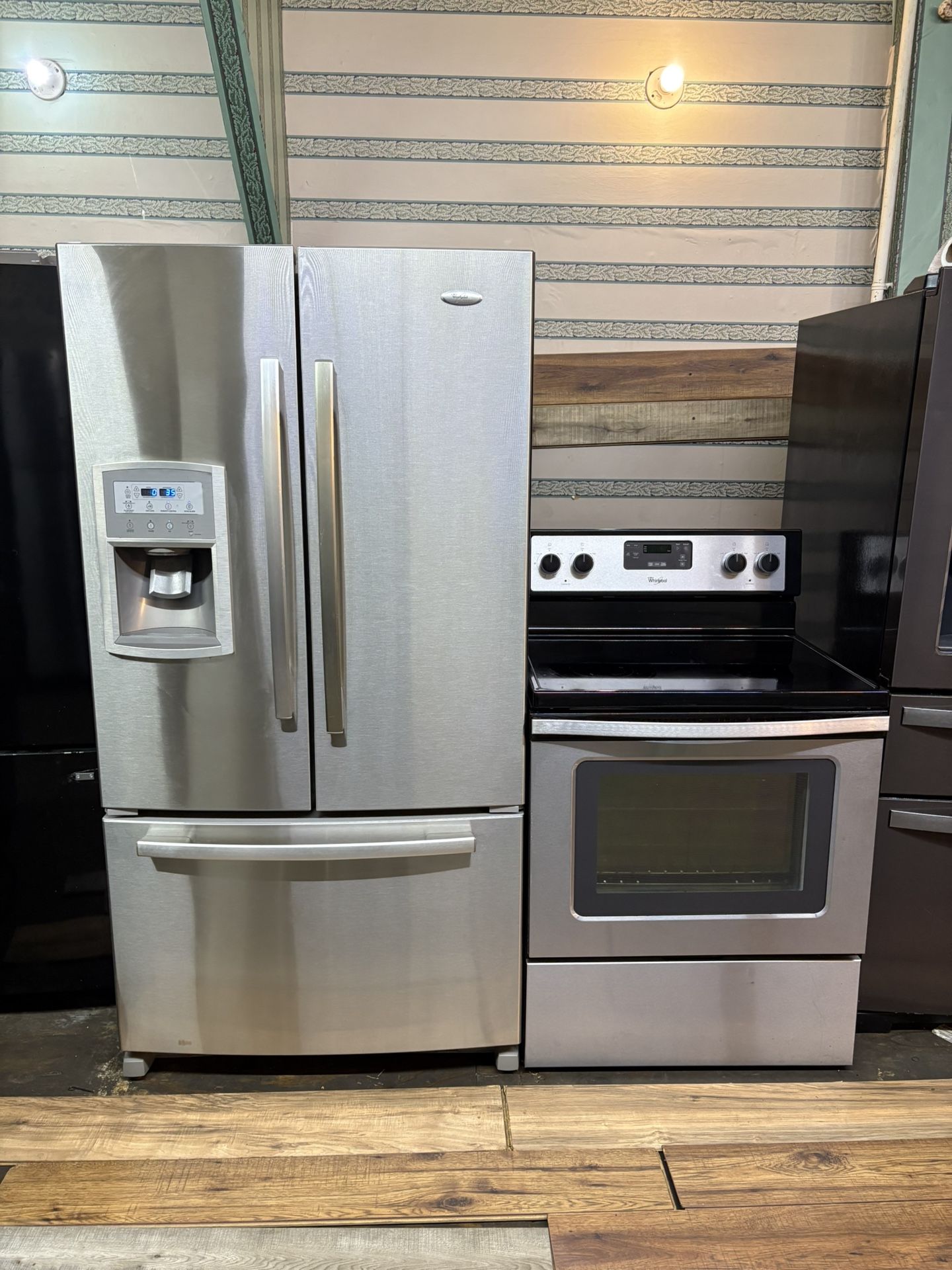 Combo Whirlpool Stainless