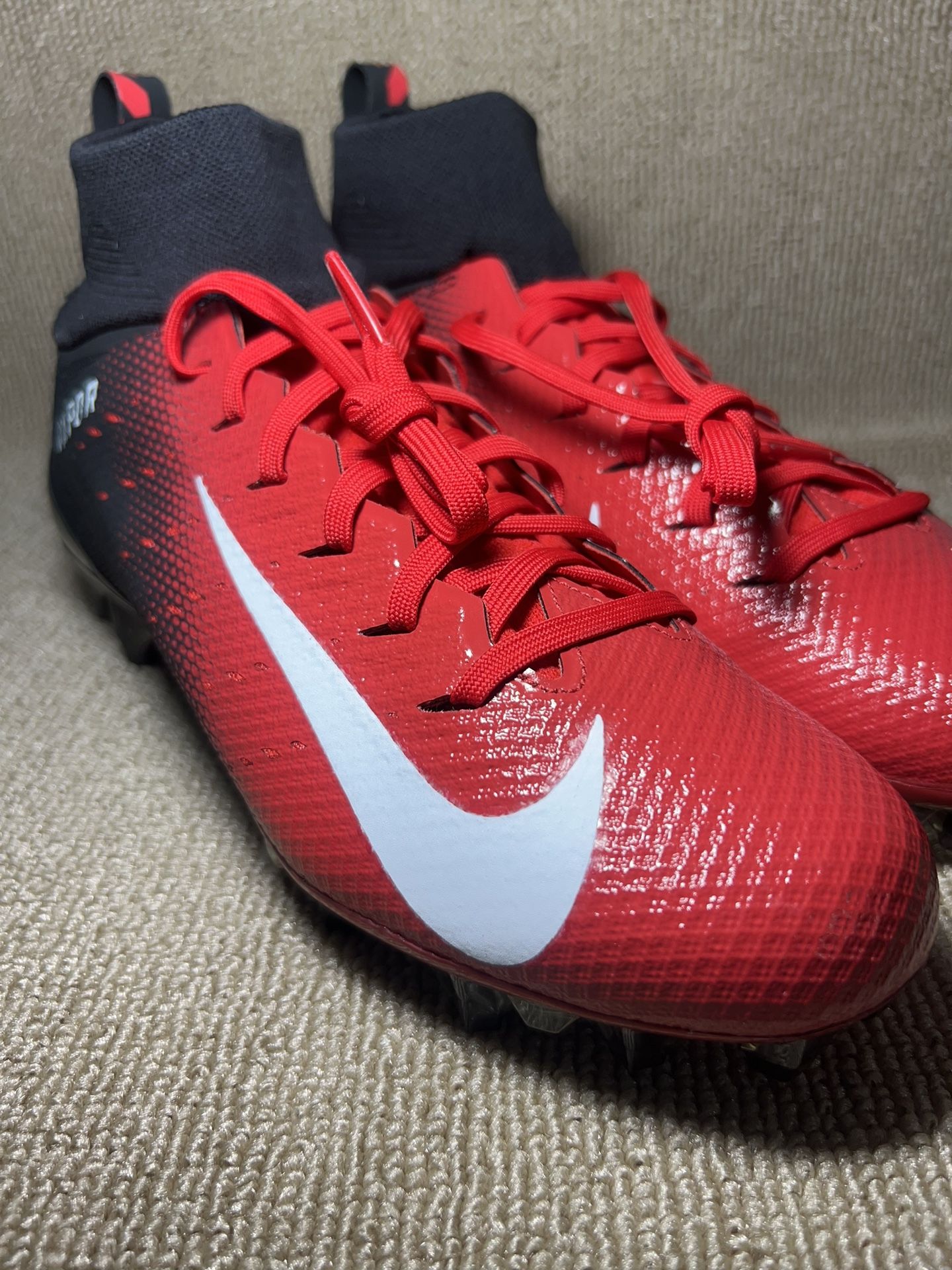 Size 8 Nike Vapor Untouchable 3 Pro Red/Black Football Cleats AO3021-060 NEW 1.jpg main image 4