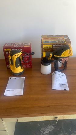 Wagner PaintEater and Opti-Stain Sprayer Bundle