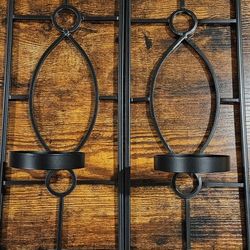 Wall Candle Holder Set 