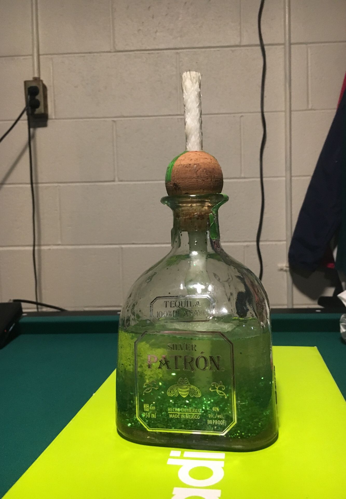 Patron tiki torch for mosquitoes