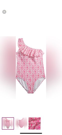 Lilly Pulitzer Day Lilly Ruffle One Piece NWT 